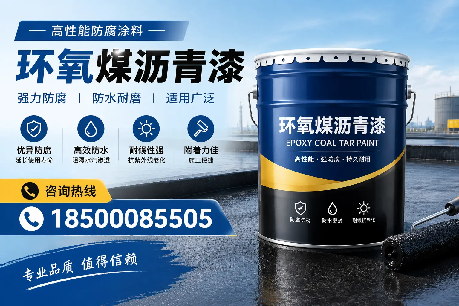 环氧煤沥青漆的主要成分与功能,呼伦贝尔用户深度了解